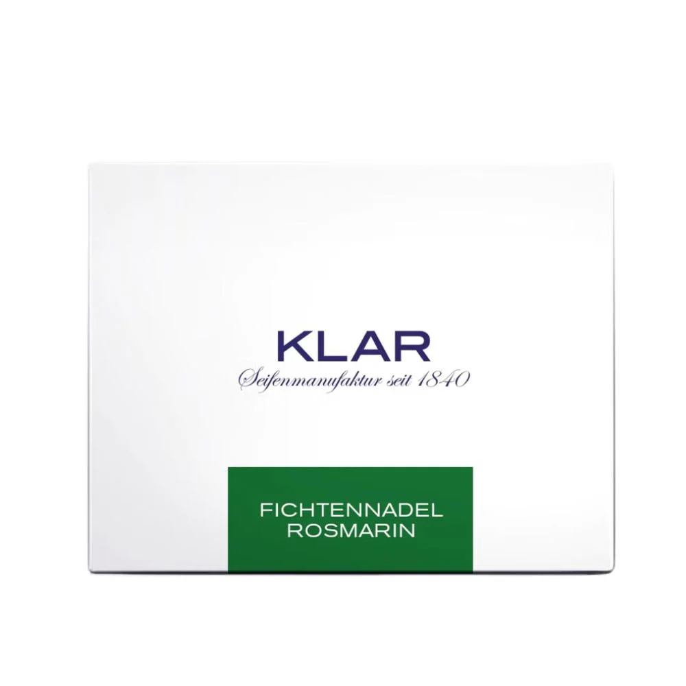 Klar Saponetta Profumata Aghi di abete rosso e rosmarino (135 g)