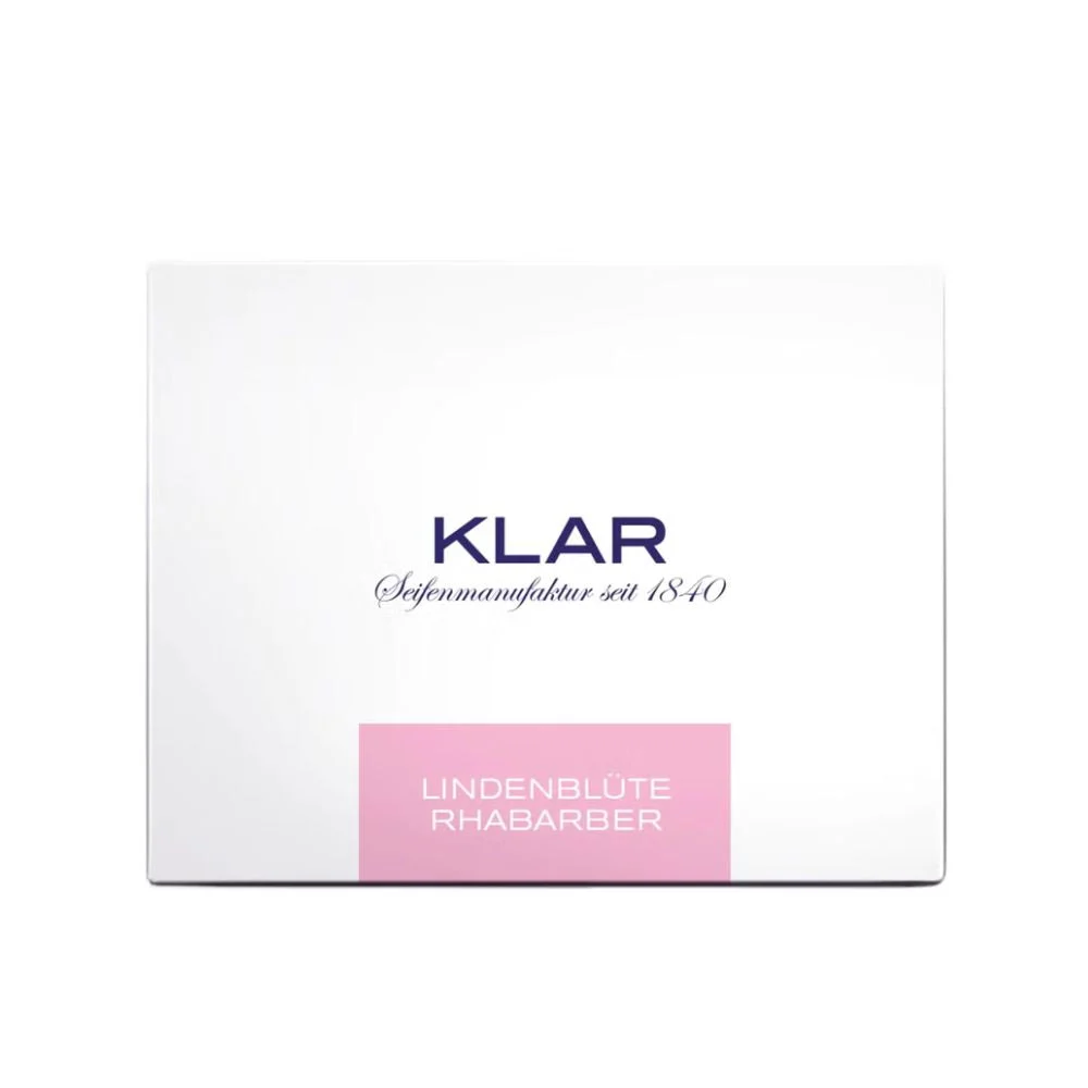 Klar Saponetta Profumata Tiglio e rabarbaro (135 g)