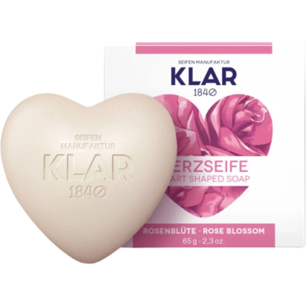 Klar Saponetta Cuore alla Rosa 65 g