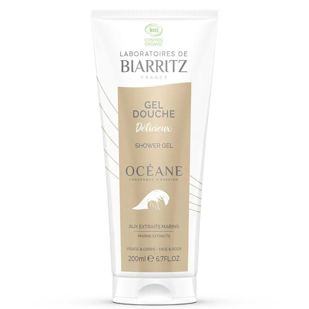 Laboratoires De Biarritz Océane Gel doccia Delizioso Bio con Estratti Marini 200ml