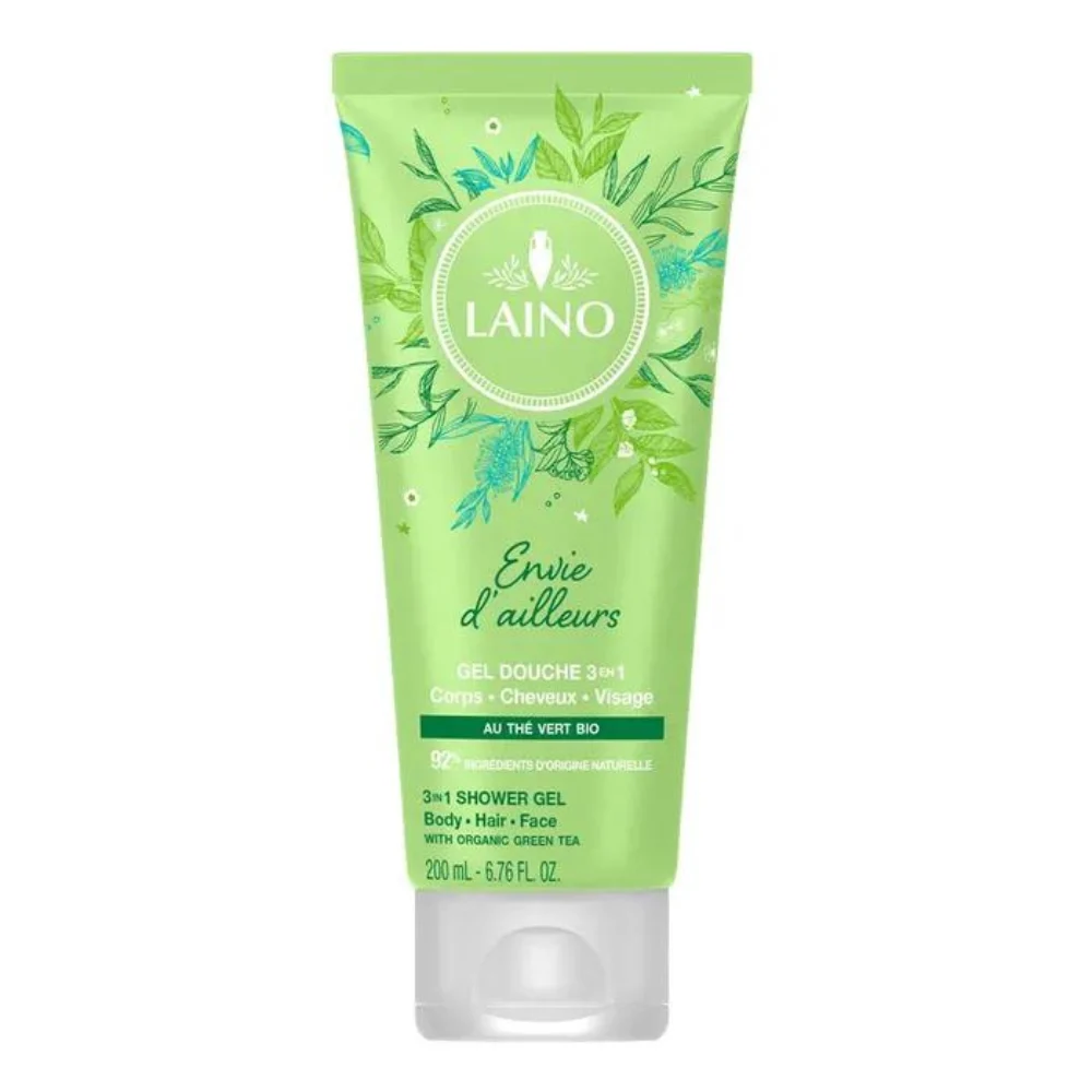 Laino Envie d'Ailleurs Gel Doccia 3 in 1 al Tè Verde Bio 200ml