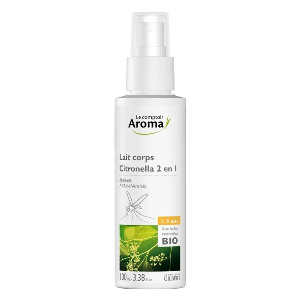 Le Comptoir Aroma Latte corpo 2 in 1 alla Citronella Bio 100ml