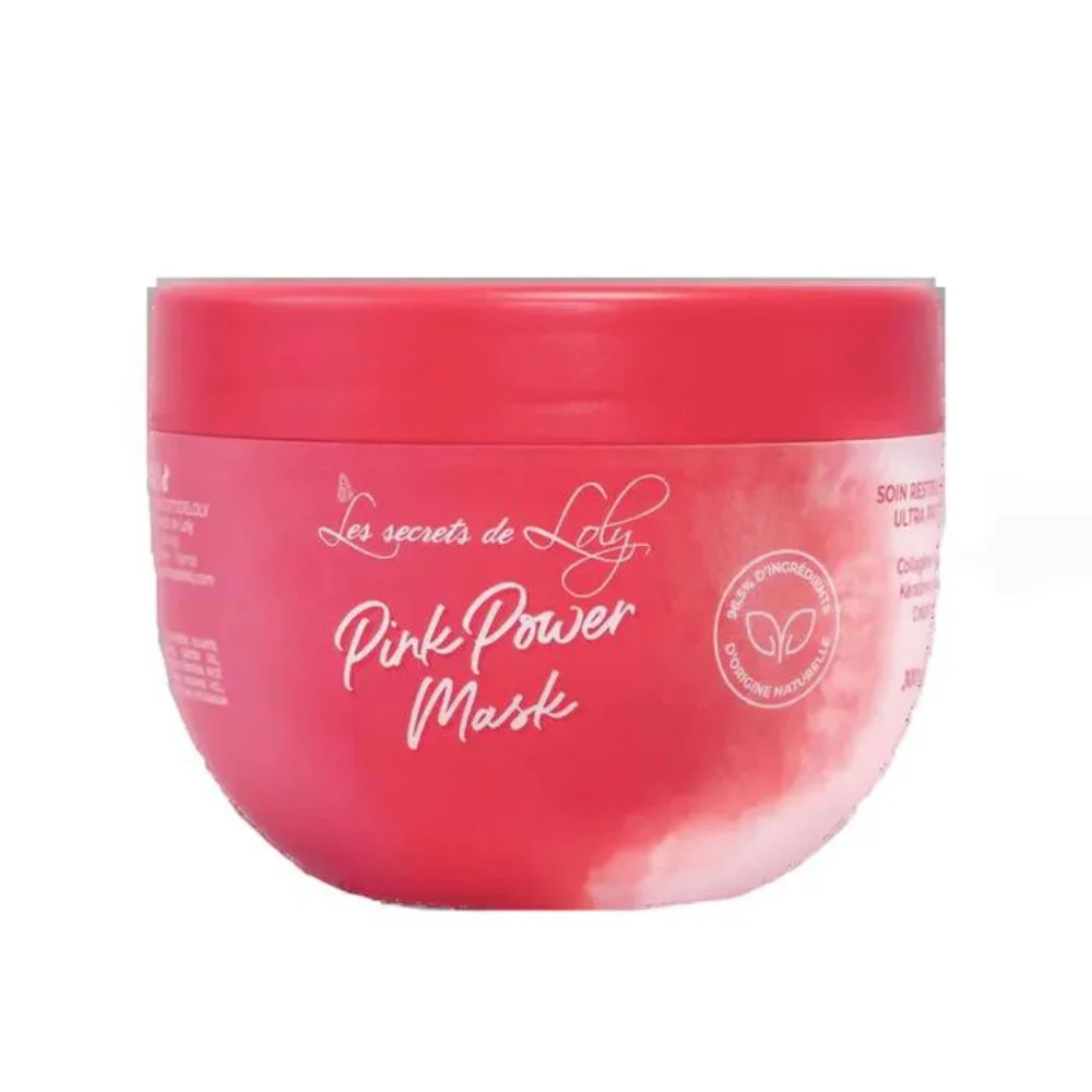 Les Secrets de Loly Pink Power Maschera ristrutturante 300ml