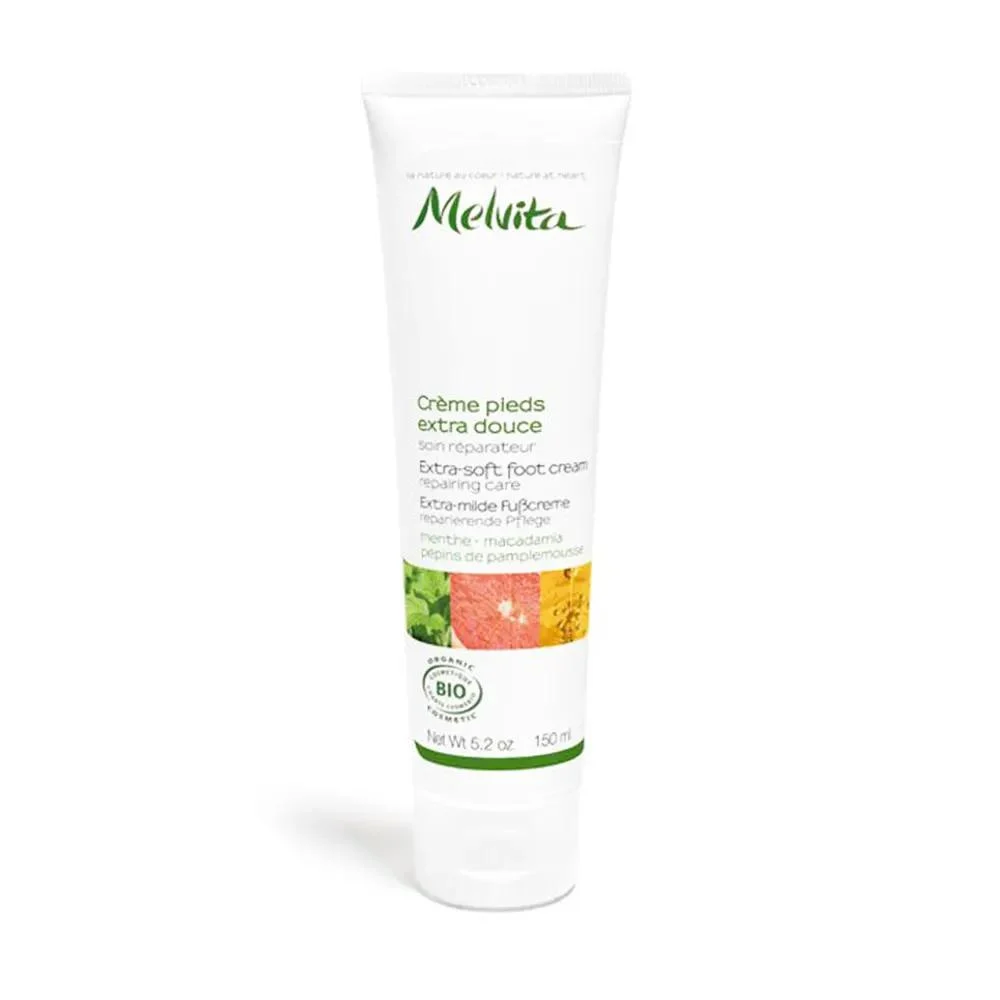 Melvita Crema Per I Piedi Extra Dolce Trattamento Riparatore Bio 150ml