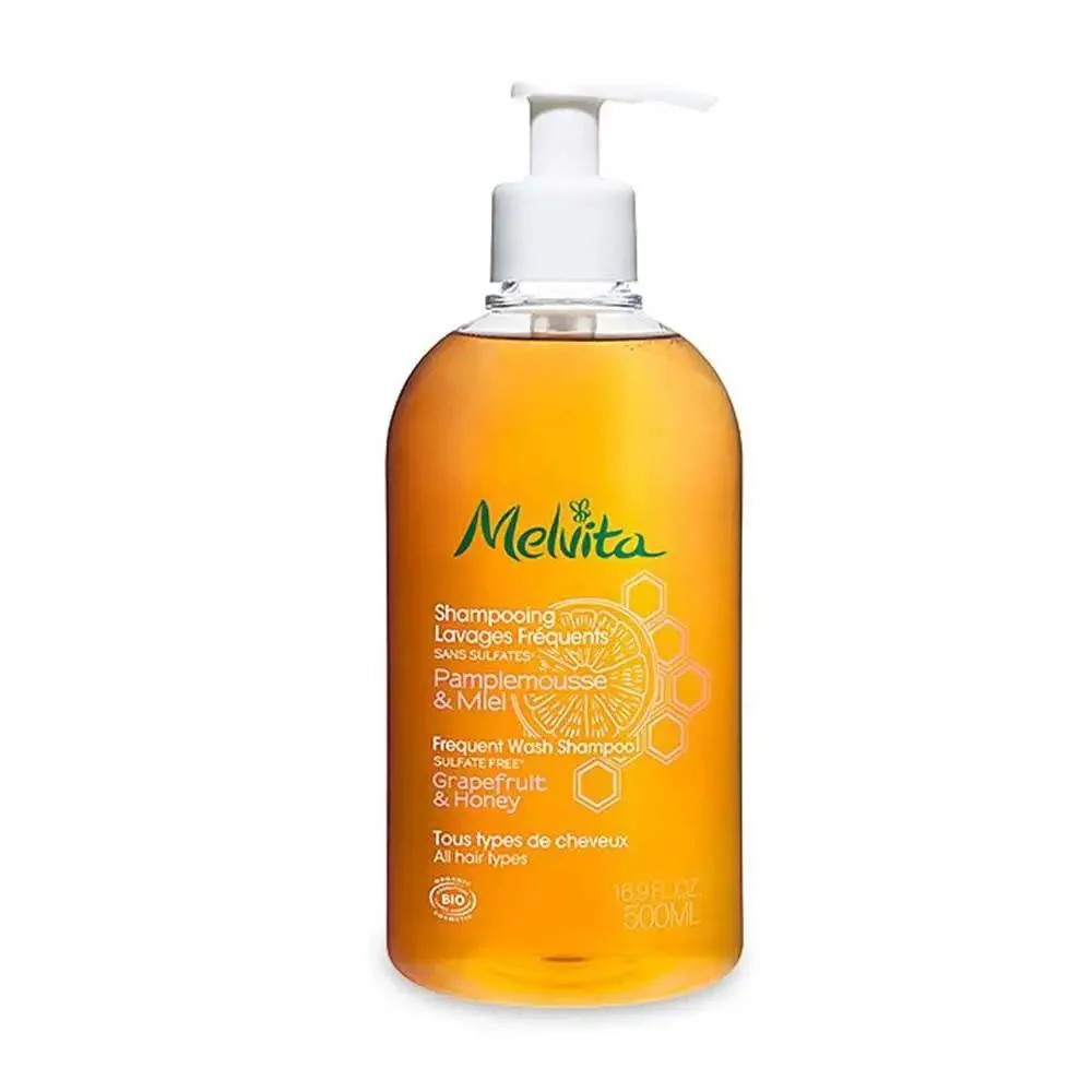 Melvita Shampoo Lavaggi Frequenti Miele Pompelmo Senza Solfati Bio 500ml