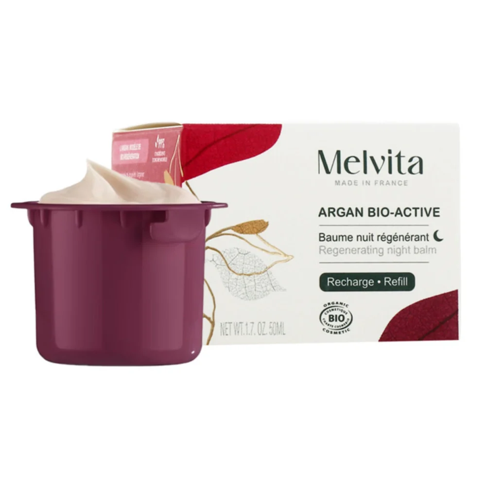 Melvita Argan Bio-Active Balsamo Notte Rigenerante Ricarica 50ml