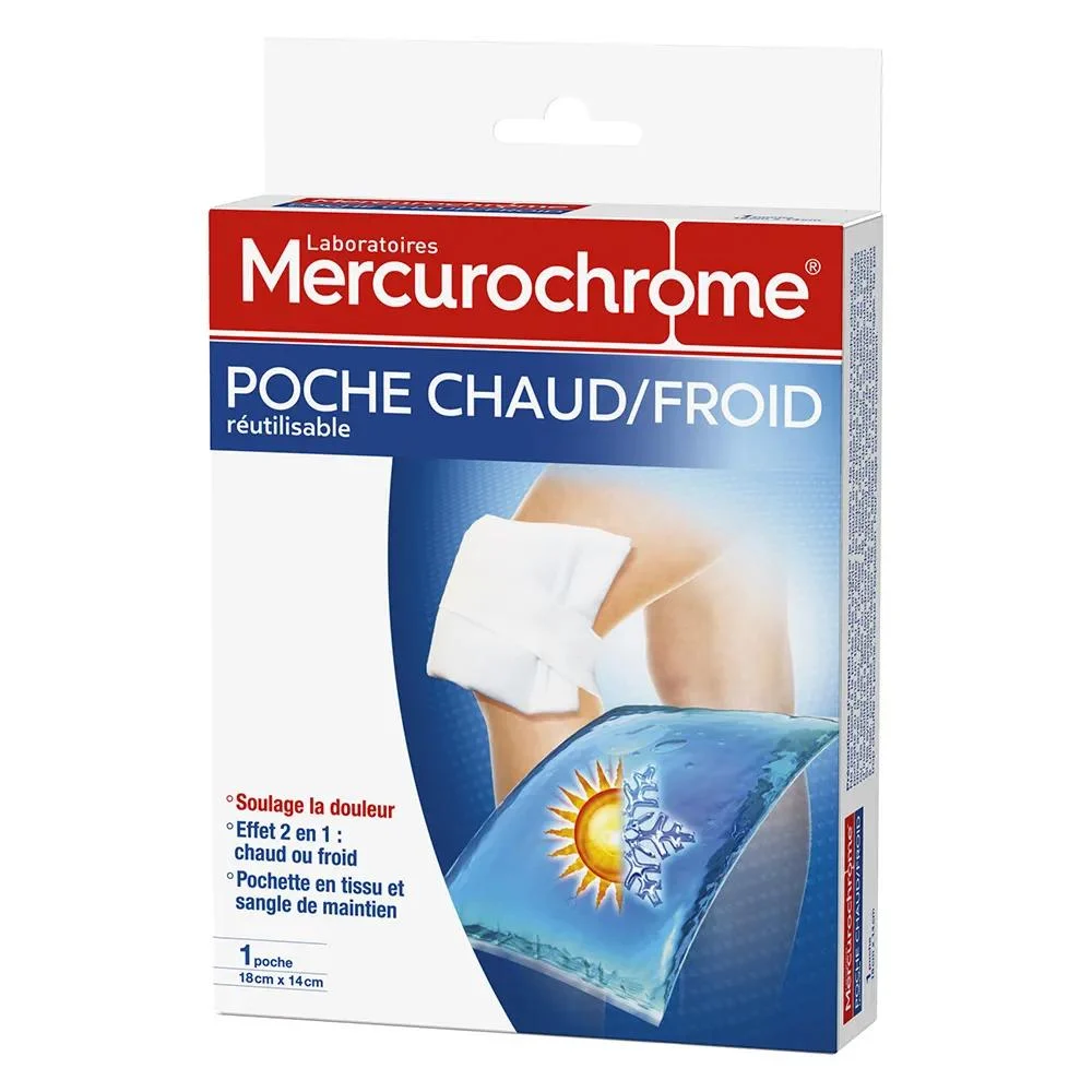 Mercurochrome borsa caldo / freddo riutilizzabile 1 unità