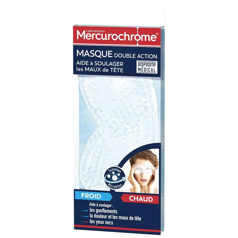 Mercurocromo Maschera Doppia Azione Caldo o Freddo