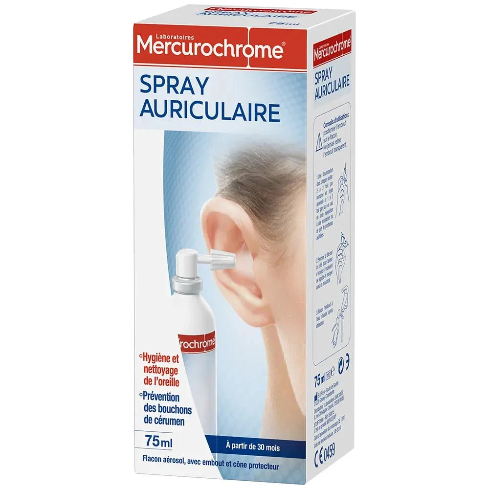 Mercurochrome spray auricolare 75ml