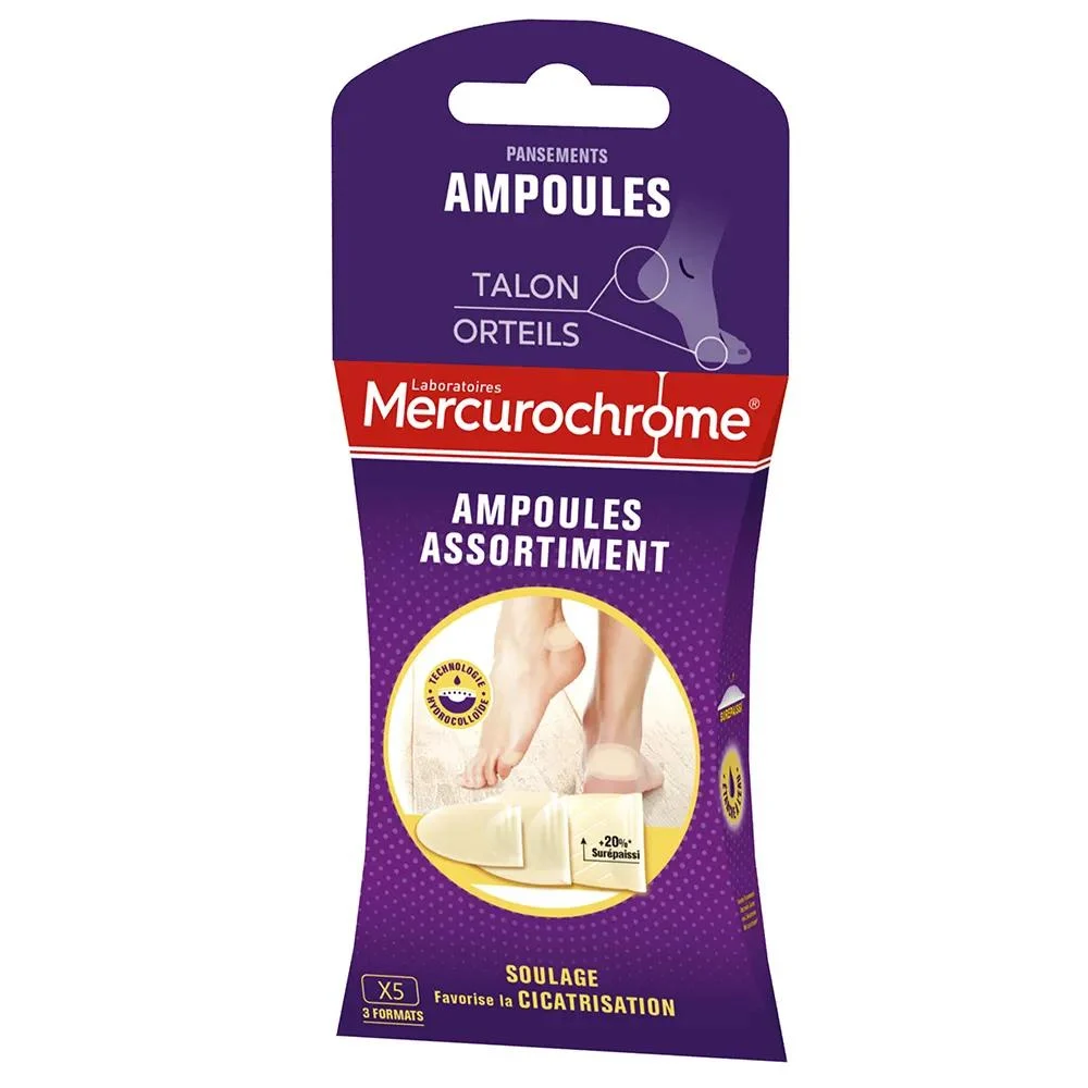 Mercurochrome Assortimento cerotti fiale 5 pz