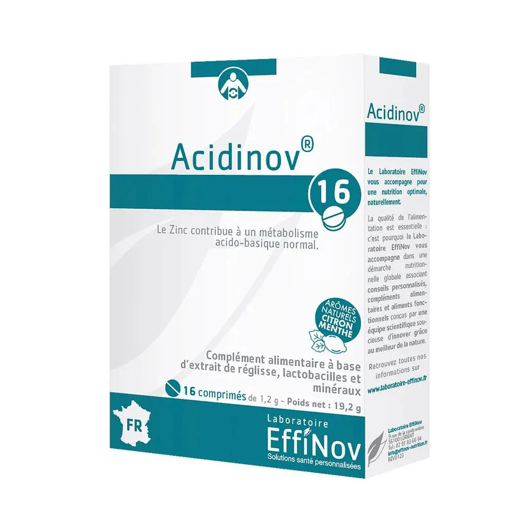Effinov Nutrition Acidinov Equilibre 16 compresse