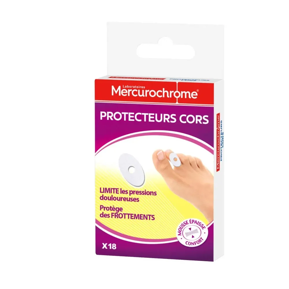 Mercurochrome Proteggi calli ideali per i calli delle dita dei piedi