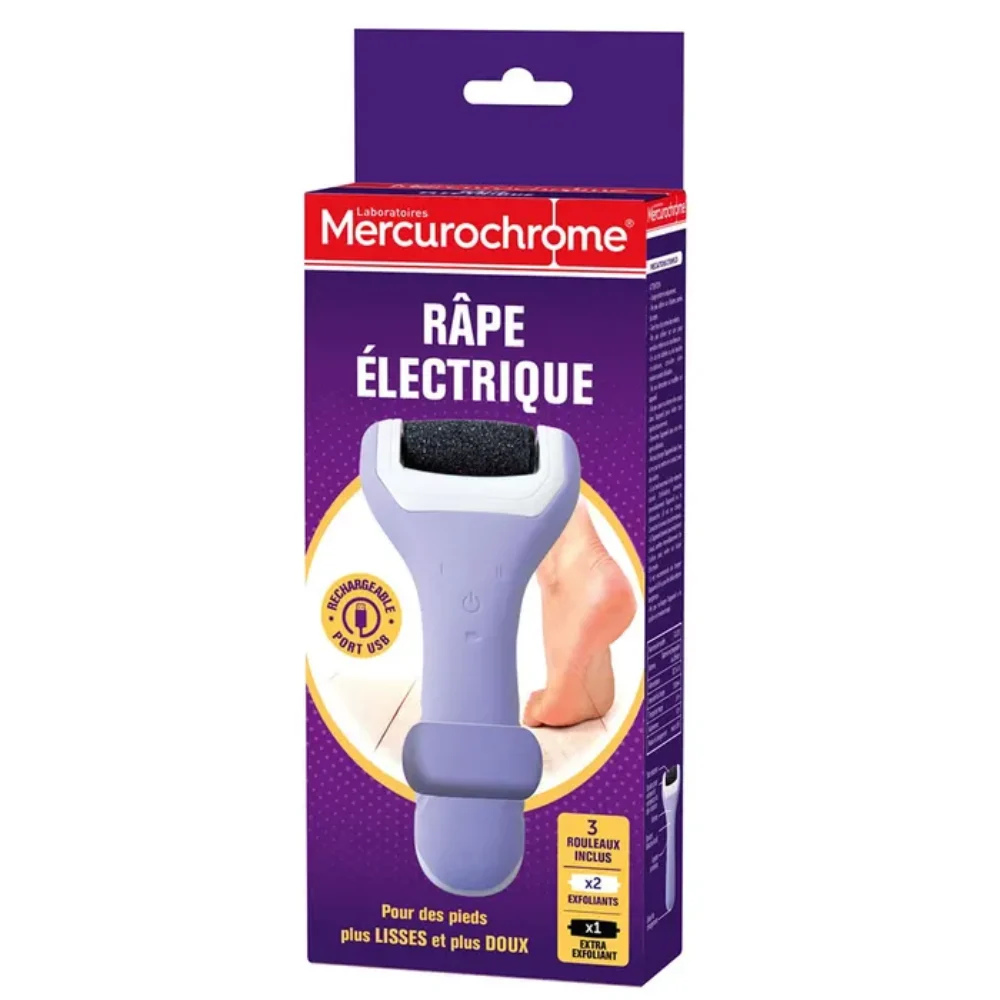 Mercurochrome Grattugia Elettrica + 3 Ricariche