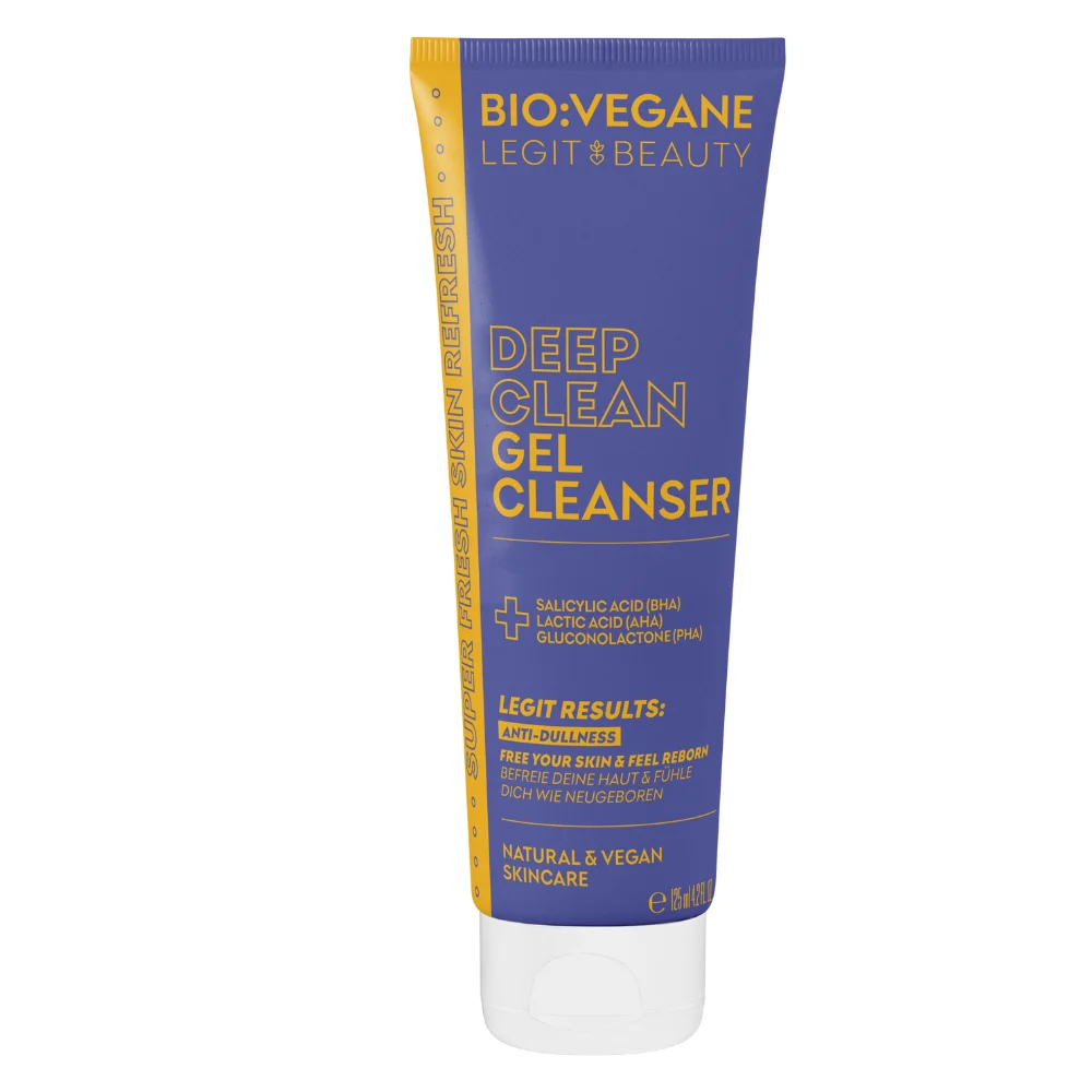 Bio:vÉgane legit beauty Deep Clean Gel Detergente 125 ml