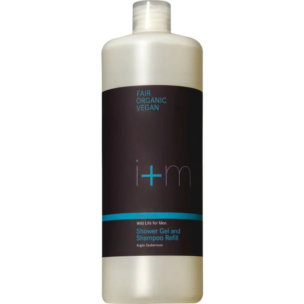 I+m Wild Life da uomo Shampoo & Gel Doccia - Ricarica 1 Litro