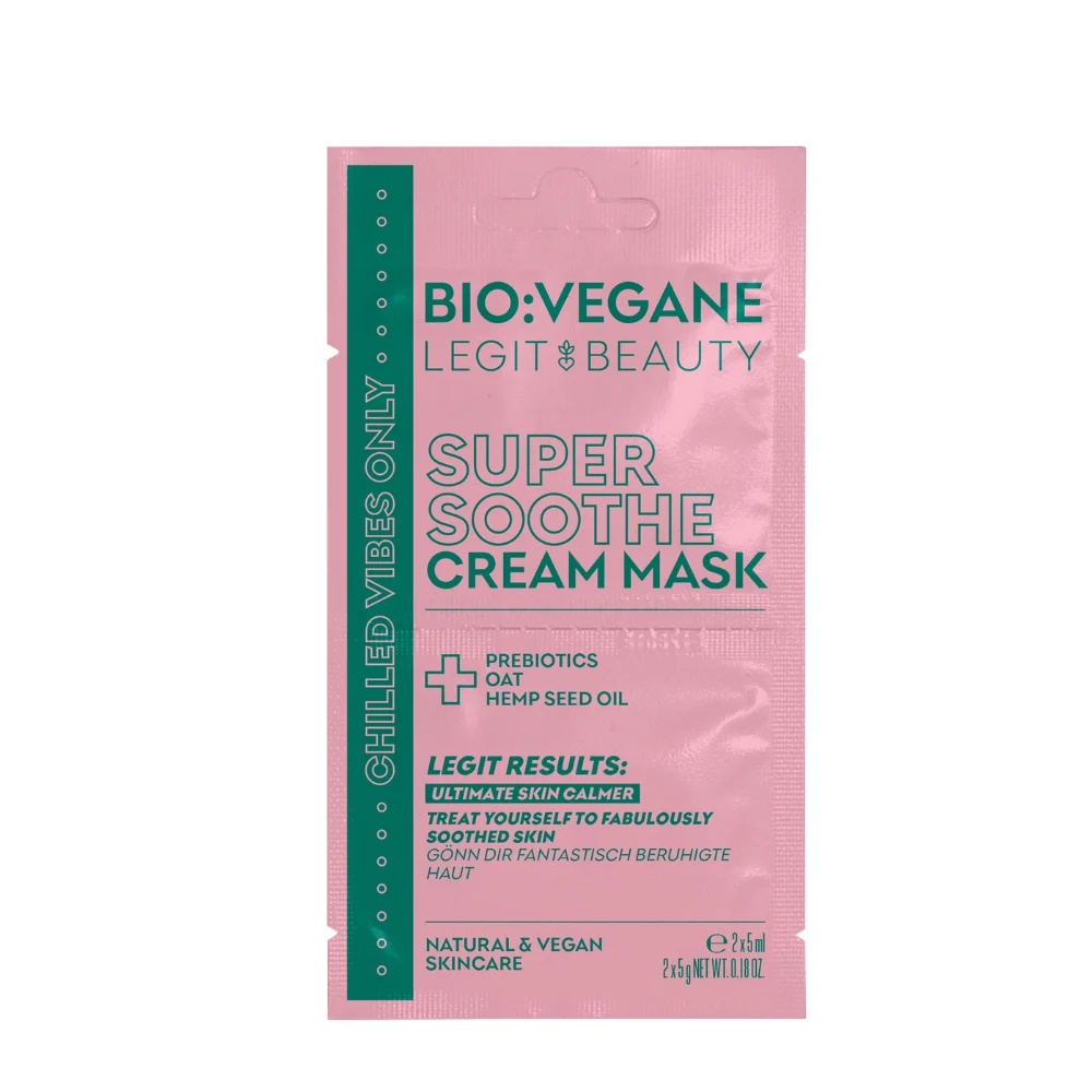 Bio:vÉgane legit beauty Maschera Super Lenitiva in Crema 10 ml