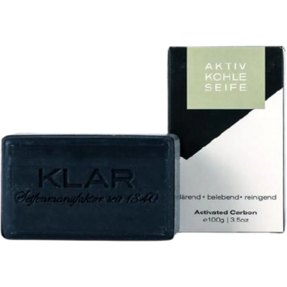 Klar Saponetta Viso al Carbone Attivo 100 g