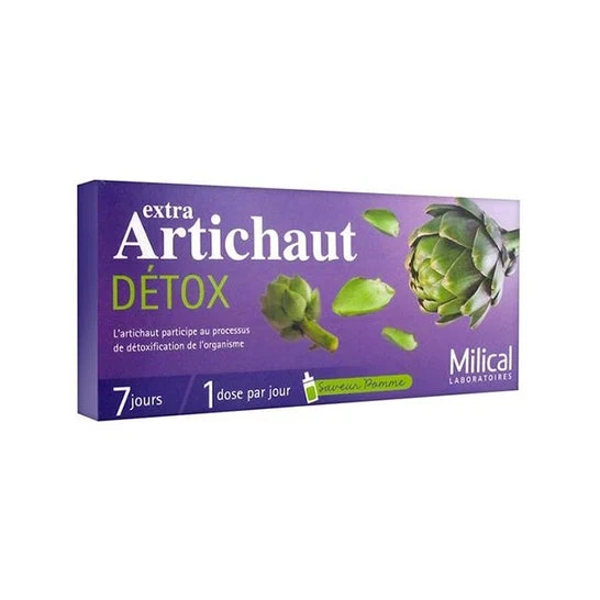 Milical - Extra Artichoke Detox 7 giorni 7 fiale 7 giorni