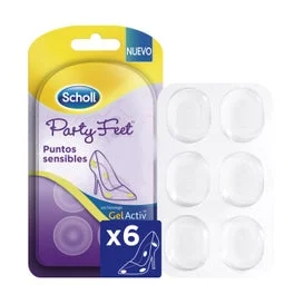 Scholl Party Feet Puntos Sensibles 6uds