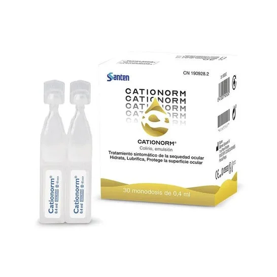 Santen Cationorm Emulsione gocce oculari 0,4 ML 30 monodose