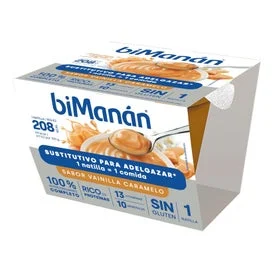 biManán™ coppa alla vaniglia e caramello 210g