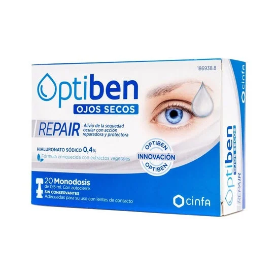 Optiben Dry Eyes Repair 20 Dose singola