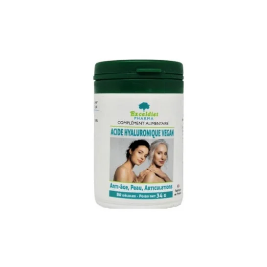 Exceldiet Pharma Ácido Hialurónico Vegan 60caps