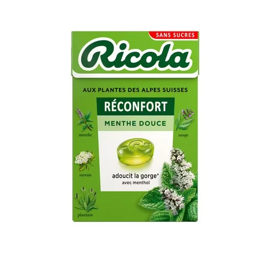 Ricola Réconfort Menta Suave 50 g
