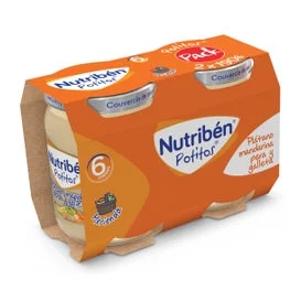 Nutriben Pot Plat Mand Pera Gallet 2x190