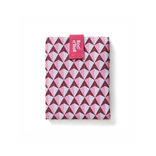 By Roll'eat Boc'N'Roll Porta Bocadillos Tiles Rosa 1ud