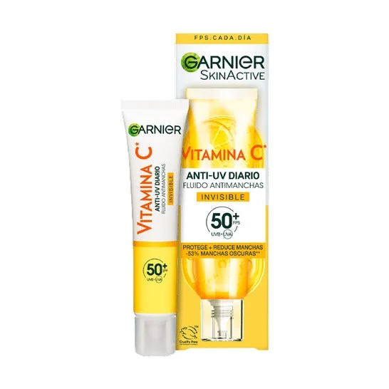 Garnier Skinactive Vitamina C Fluido Antimanchas Spf50 Invi 40ml