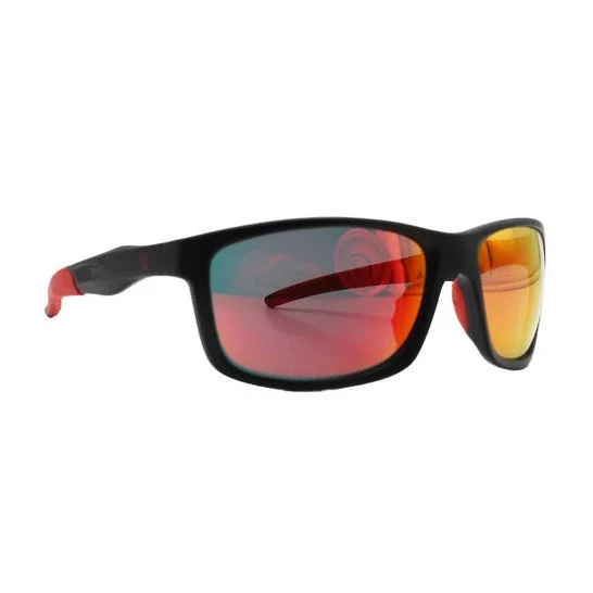 Loubsol Occhiali da Sole Uomo Nero Rosso 1 Unità