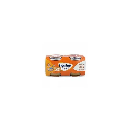 Nutriben Potitos Mela Arancia Banana & Pera 2 X120g