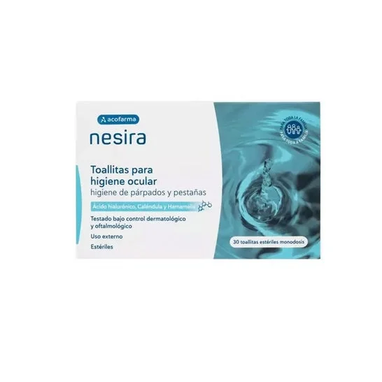 Acofarma Nesira Eye Hygiene Wipes 30 Unità