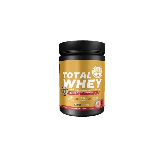 Gold Nutrition Total Whey Strawberry 800gr