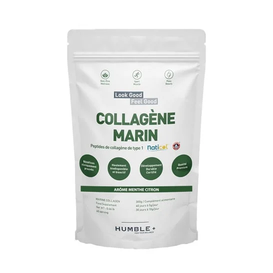 Humble+ Colágeno Marino Limón Menta 300g