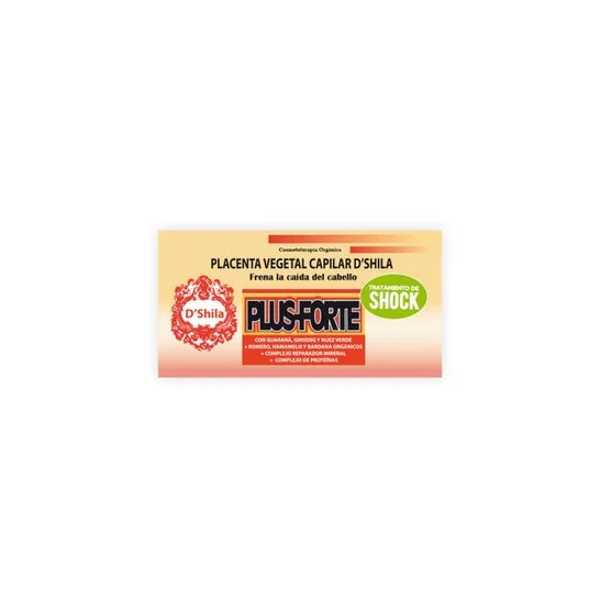 D'shila Placenta Capilar Vegetal Plus Forte 4x25ml