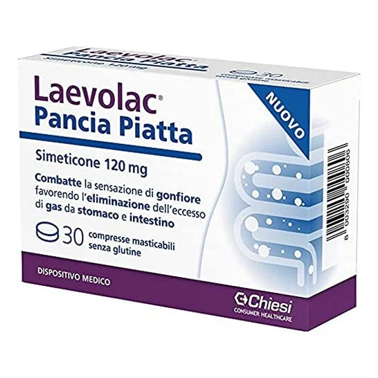 Chiesi Laevolac Pancia Piatta 120mg 30comp
