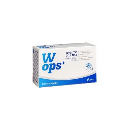 Wops 30 salviette oculari sterili