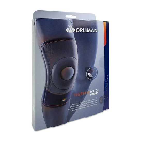 Ginocchiera Orliman in neoprene con rotula aperta 1 pz