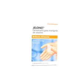 Jelonet 5 cm x 5 cm scatola di 5 medicazioni