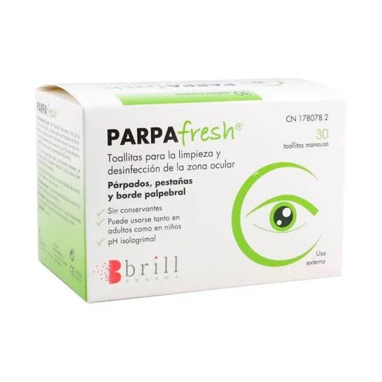 Parpafresh Salviette detergenti per le palpebre 30 pezzi