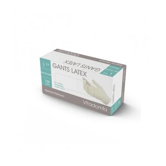 Vitadomia Guanti Lattice Senza Polvere M 7/8 100 Unità