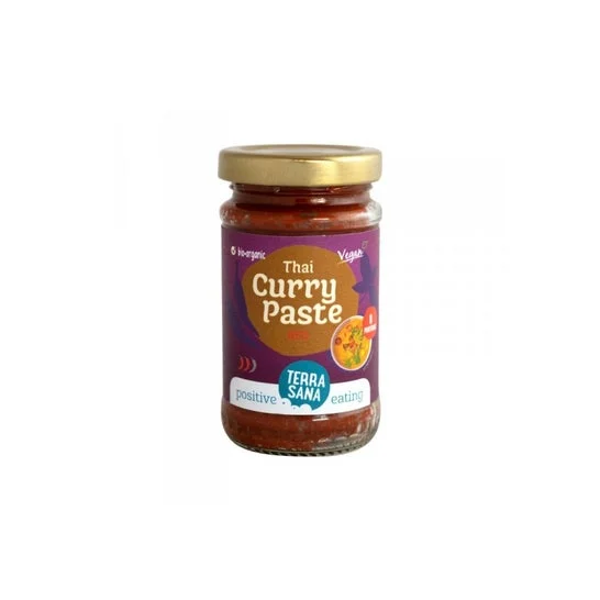 Terrasana Pasta di Curry Rosso Tailandese 120g