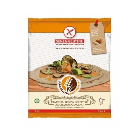 Riccione Piadina Sin Gluten Alforfón 250g