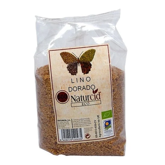 Naturcid Linaza Semilla Dorada Eco 500g