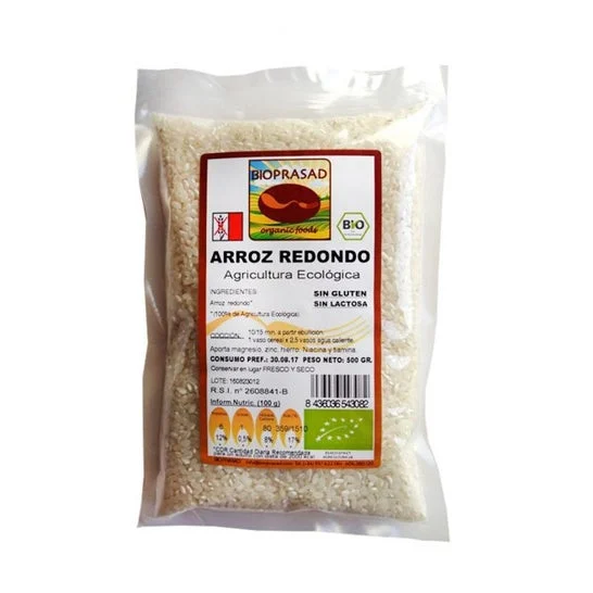 Bioprasad Arroz Blanco Redondo Bio 500g