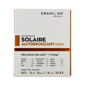 Granions Oligo'sun Solar Autobronceador 2 en 1 30 Perlas