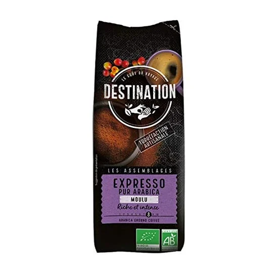 Destinazione Espresso Caffè macinato Arabica Bio 250g