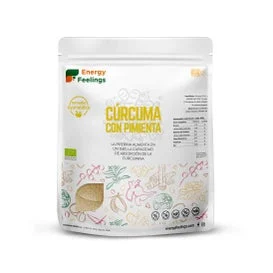 Energy Feelings Curcuma con Pimienta Polvo Eco Vegan Sin Gluten 1kg